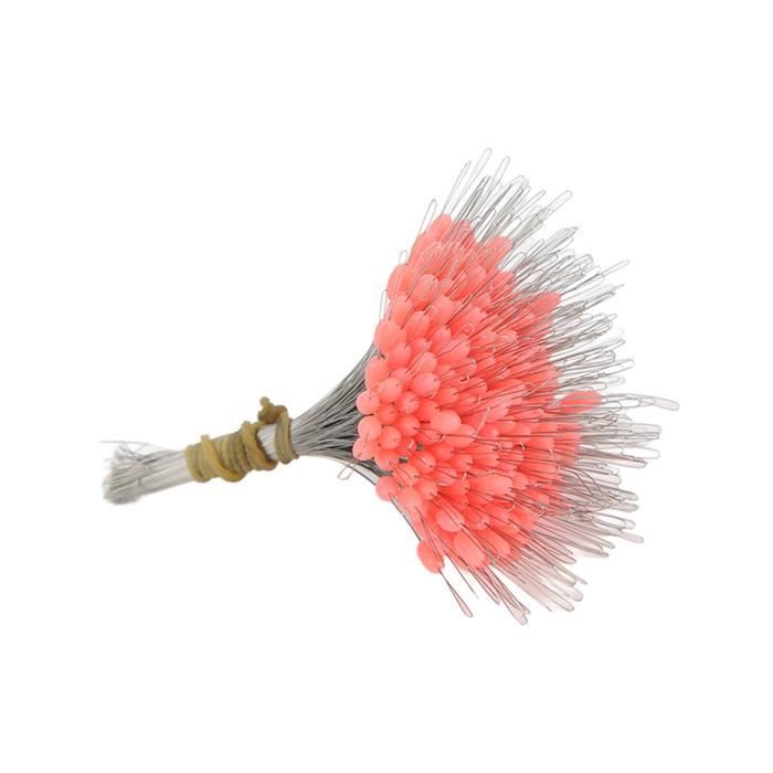 PATIKIL Pêche Caoutchouc Bobber Perles Bouchons, 300 Pièces 6 En 1 Plongeur à Flotteur Bouchons Ovale Forme M Dimension Pour Pêche Fil, Noir