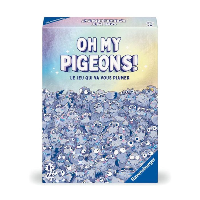 Jeu d'Ambiance Ravensburger Oh My Pigeons – Jeu Drôle pour 2 à 5 Joueurs dès 8 Ans - vue 4