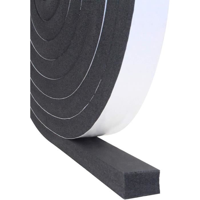Bande D'étanchéité En Mousse Autocollante - 10mm L X 3mm D, Blanc, DS-04