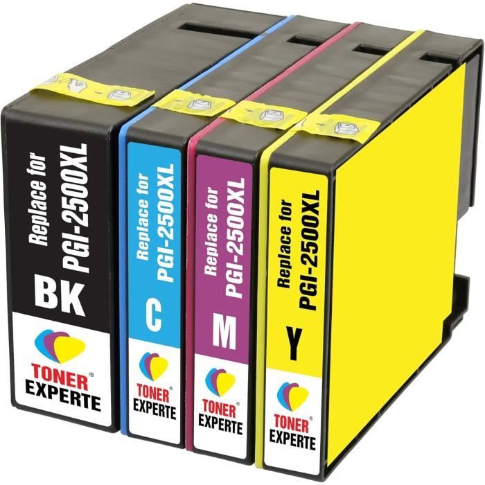Cartouches D'Encre Compatibles Canon PG-40 XL & CL-41 XL - Pour Imprimantes Série IP/MP/MX, Neuf