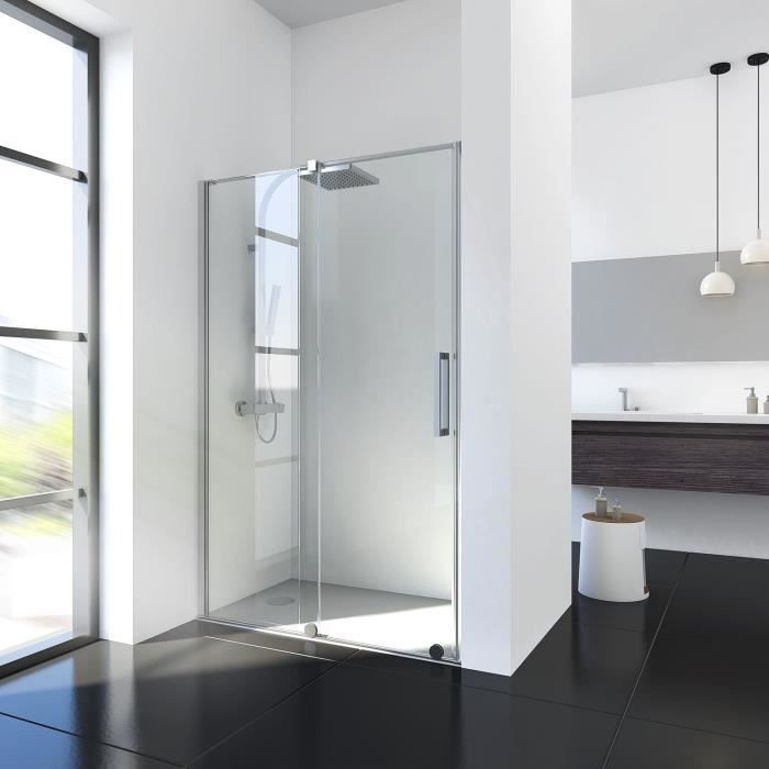 Largeur 150 Cm Porte Coulissante Atelier 120 Cm Porte De Douche Coulissante En Niche Paroi De Douche Atlanta 120