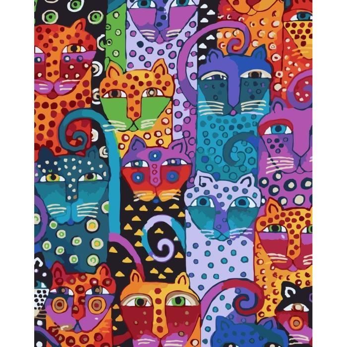 Nouvelles Peinture Au Numero Pour Adulte Enfants Animaux Collection Animals 40x50 Cm Diy Painting By Numbers Numero Cadeaux De Achat Vente Peinture Au Numero Nouvelles Peinture Au Numero Cdiscount