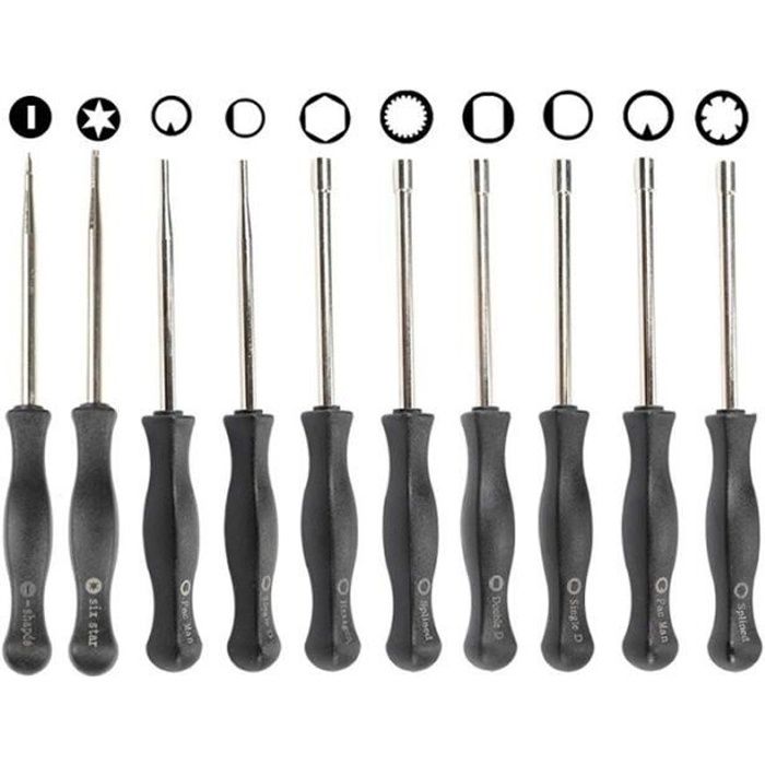 10 pieces Regler le carburateur Outil de reglage d