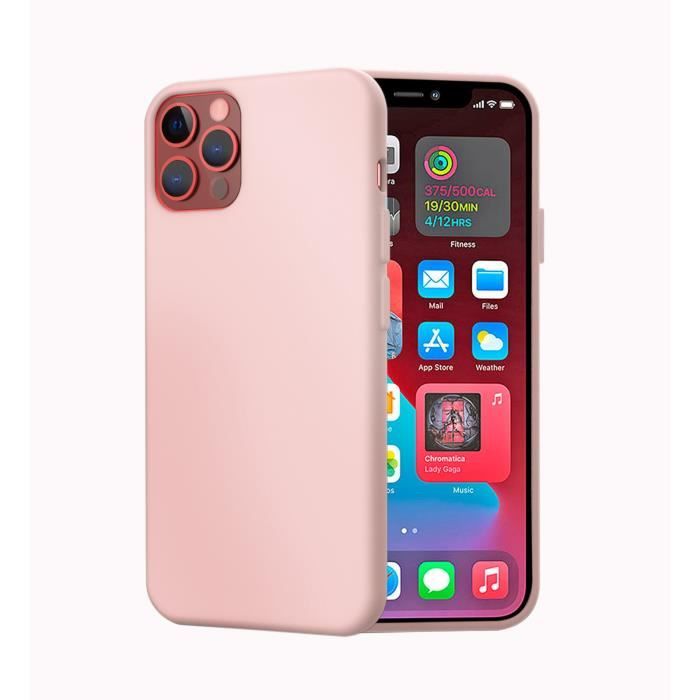 SO SEVEN Mag Case Coque silicone pour iphone 12/12 pro - Rose