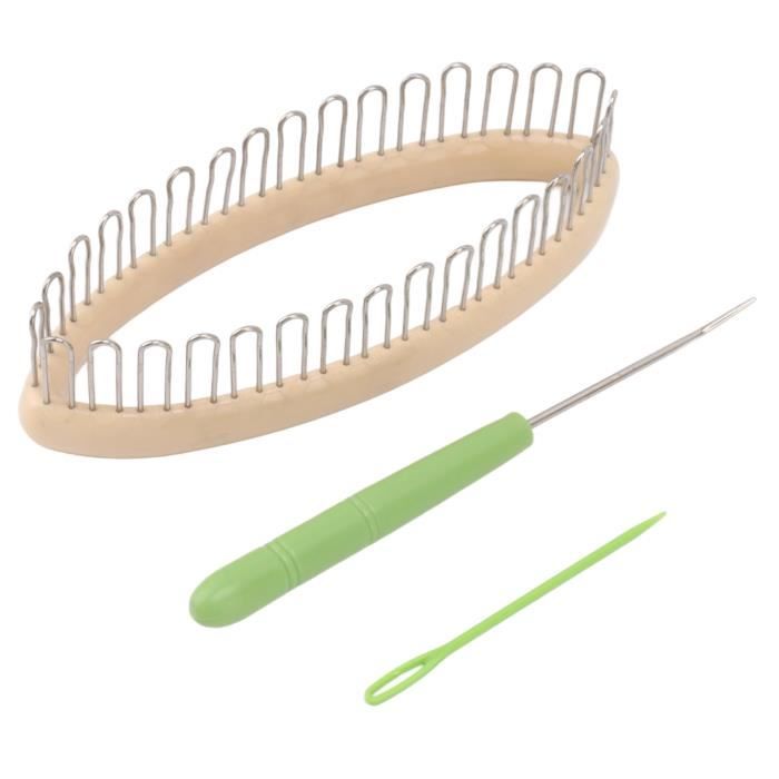 Olikraft Métier à Tisser Pour Enfants Et Adultes Avec Support Réglable