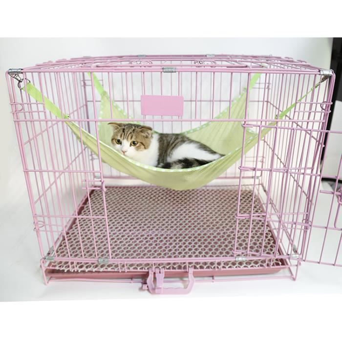 Hamac De Chat Ete Tapis Suspendu Lit Utilise Coussin A Suspendre De Cage Chaise Pour Chaton Furet Chiot Petit Animal D Compagnie Cdiscount