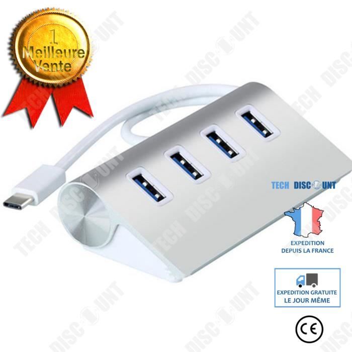 TD® Hub USB 3.0 pour Apple MacBook Air Pro iMac 4 Port Adaptateur USB