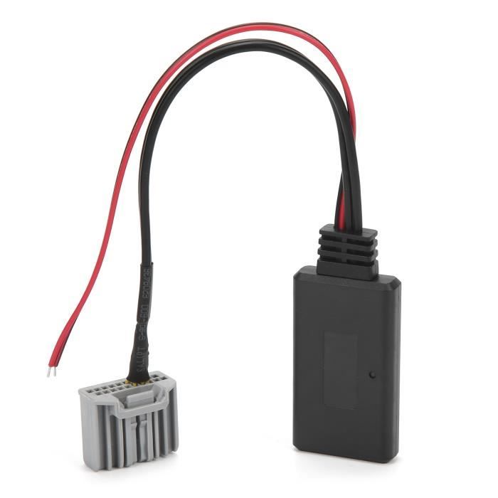 Adaptateur Bluetooth AUX Pour Renault Clio Espace Megane - Module Avec Filtre Bruit