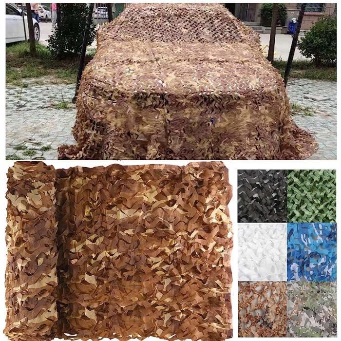 Filet De Camouflage Militaire Renforcé 3 X 4 M Filet De Camouflage