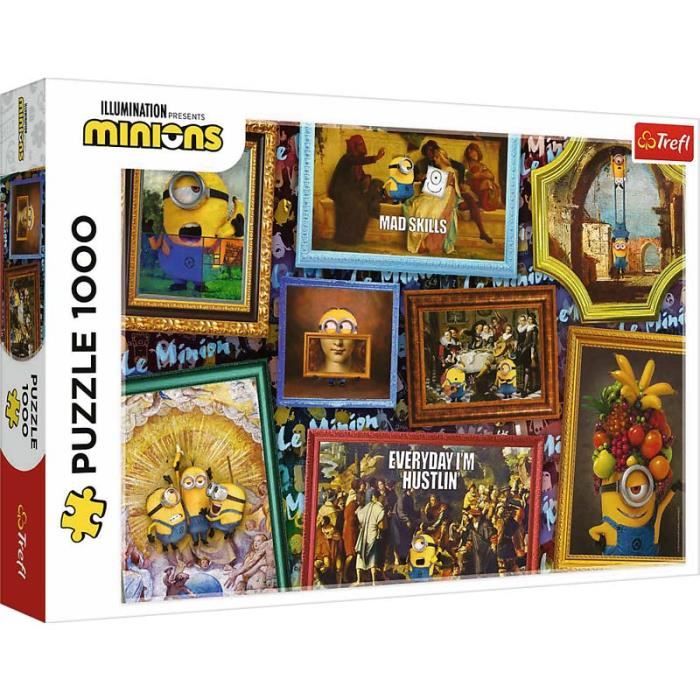 Puzzle TREFL 1000 pièces The Minion Gallery / Universal Minions Cdiscount Jeux Jouets