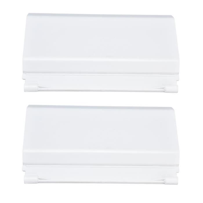 2 Déflecteurs/Portes D’Écumoire Pour Piscine – PVC Blanc, 19,5 X 13,5 Cm – Remplacement Pour Skimmer - 4