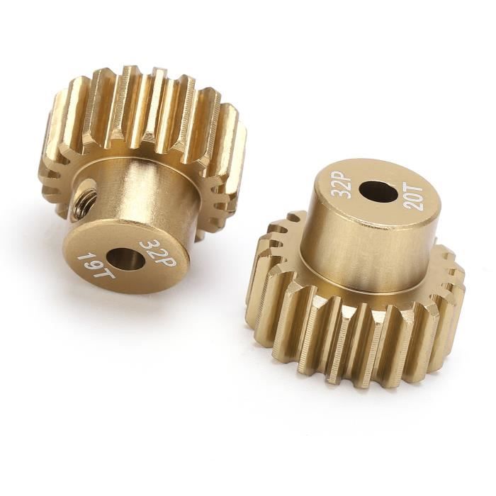 Engrenage Principal Spur Diff 54T Avec Pignons Moteur - Pour Voiture RC Traxxas Slash 2WD - Acier Renforcé, Traitement Antirouille