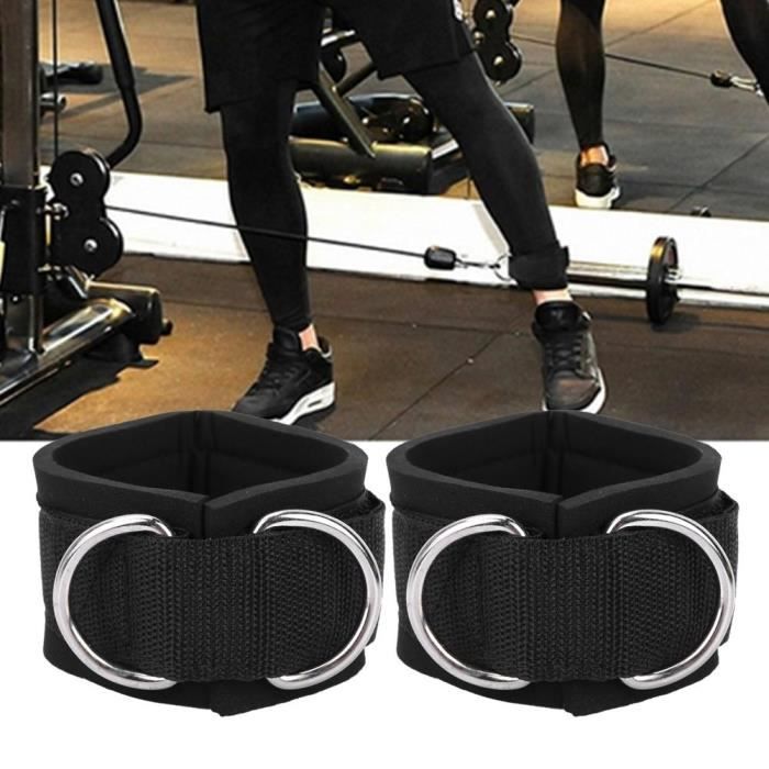 Sangle de force de jambe de sangle de cheville de gymnastique, sangle