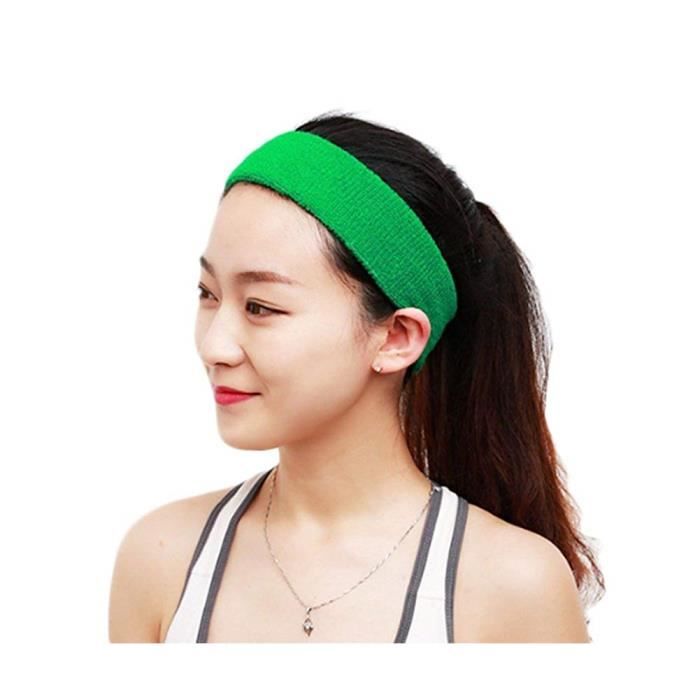 Bandeau sport Femmes Bandeaux Bande de cheveux de yoga Bouton Protection  auditive Bandeau Enveloppe de tête athlétique Élastique D - Cdiscount Au  quotidien