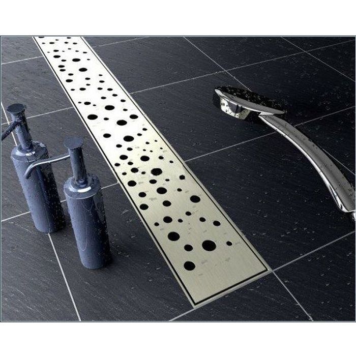 70 Cm Caniveau De Douche A L Italienne Inox Achat Vente Cabine