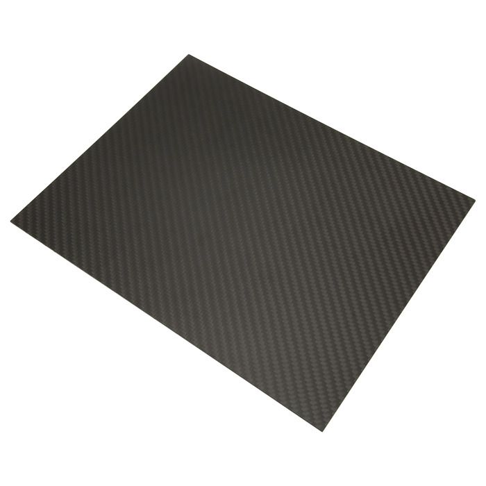 Pannello In Fibra Di Carbonio 3K 100x250x3 Mm – Superficie Lucida, Flessibile E Resistente Per Modellismo RC, Auto E Droni
