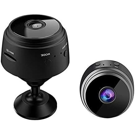 XIUNIA Caméra espion HD 1080p, mini caméra espion sans fil Wi-Fi