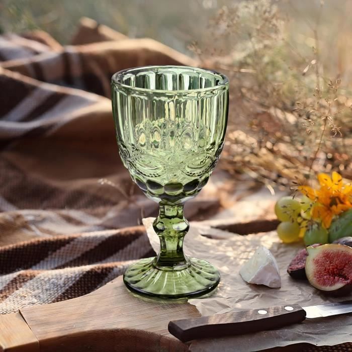 Verre à Eau, Verres à Boire, Vintage, Verres à Eau Romantiques, Tasses