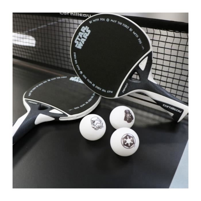 CORNILLEAU Nexeo 70 Raquette de Ping-Pong, noir et blanc - Comparer avec