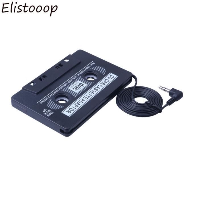 Connectique composants,Adaptateur universel de Cassette Audio pour voiture,  avec Jack, 3.5mm, ruban pour iPod, lecteur MP3, CD et - Cdiscount  Informatique