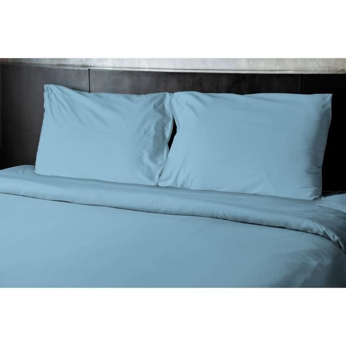 Parure de couette 220 x 240 cm : Housse de couette 2 taies d'oreiller