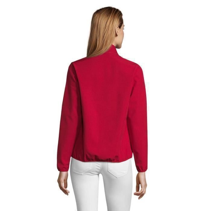 Veste femme - SOL'S - Radian - Rouge piment - Imperméable - 3 couches ...