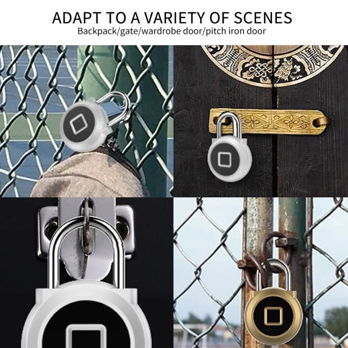 Serrure Biométrique Avec Empreinte Digitale Et Bluetooth WE.LOCK - Les