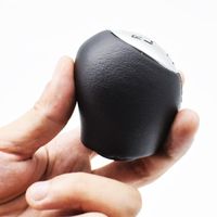 Pommeau Levier Vitesses 6 Noir/Gris - Compatible Renault Dacia Nissan Opel - 6 Vitesses