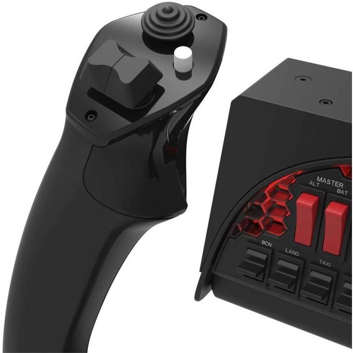 Honeycomb Aeronautical Alpha Flight Controls Yoke & Switch Panel