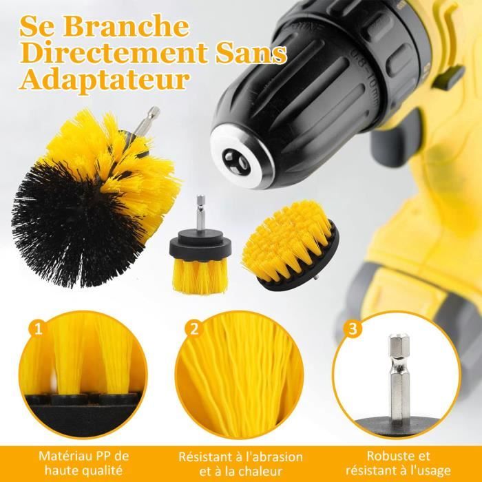 Lot De 16 Tampons De Nettoyage De 5 Pouces De Couleur