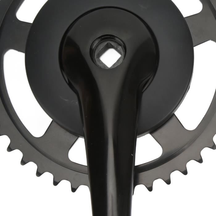 Almencla Pédalier De Vélo De Montagne Ensemble De Manivelle 170mm Bras Troit Dent Grand 104 Bcd Avec Plateau Pour Route Bmx 36t
