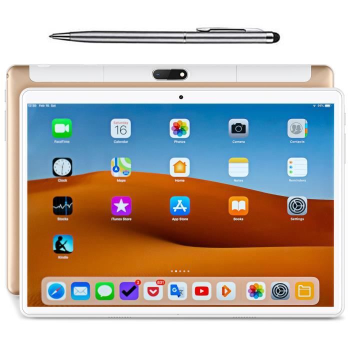 Tablette Tactile Ordinateur portable 2 en 1 Ecran2