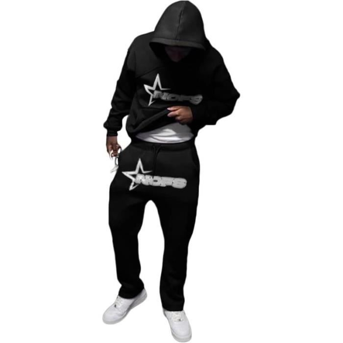 NOFS Ensemble de Jogging 2 pi ces pour Homme Automne Hiver 2023