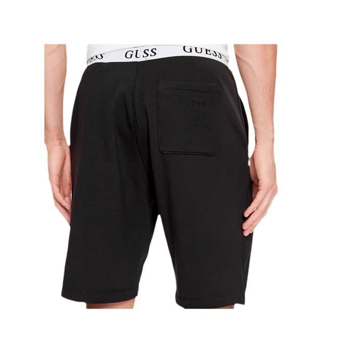 Short Guess Homme active Noir Coton