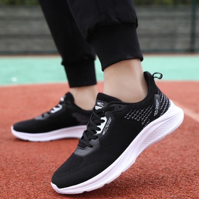 Chaussures de Course Running Sport Competition Trail entrainement Femmes Hommes Basket Sneakers Outdoor Sports Fitness Gym Shoes Blanc Cdiscount Chaussures