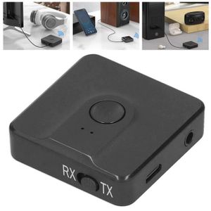 Adaptateur Bluetooth 5.3 émetteur/récepteur 2-en-1 - Pour Avion, TV, Double Casque, AptX, Prise Jack 3,5 Mm