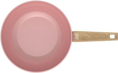 Lagostina Poêle antiadhésive en aluminium 100% recyclé, 30 cm, poêle à induction gaz et four, indicateur de cuisson thermosignal, revêtement anti-rayures, poignée ergonomique