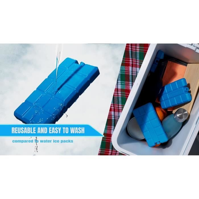 Packs de congélation, Packs de Glace pour glacière, glacière Packs de congélation, Packs de Glace pour glacière, glacière