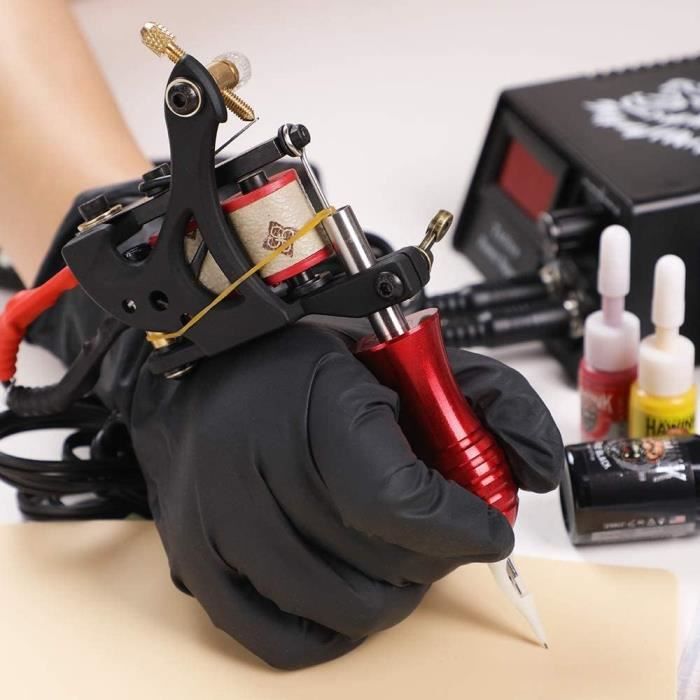 Kit de tatouage complet pour débutants alimentation de tatouage 2 Kit de Machine à tatouer Pro 8