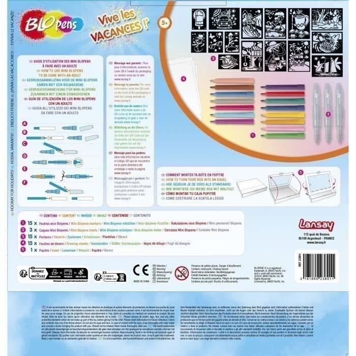 Blopens : Set d'activités Bébés Animaux - Lansay - Boutique BCD JEUX Blopens : Set d'activités Bébés Animaux - Lansay - Boutique BCD JEUX