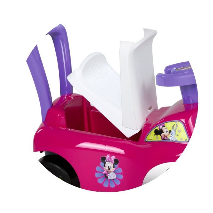 Porteur pour bébé Minnie - Smoby - Ergonomique et ultra-stable - Coffre à  jouets sous le siège - Cdiscount Jeux - Jouets