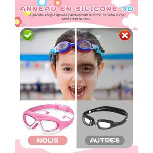 JOINPAYA 4pièces Lot De Boutons Pour Lunettes De Natation Boucles Pour