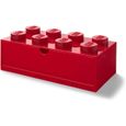 Room Copenhagen 40211730 Lego Boîte de Rangement empilable 8 Boutons Rouge Taille, Grand-0