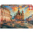 Puzzle 1500 pièces EDUCA - Saint-Pétersbourg - Architecture et monument-0