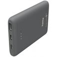 Hama Powerbank (batterie supplémentaire) 5000 mAh LiPo USB-A, USB-C® gris foncé - 4047443486677-0