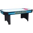 Table de Air Hockey - Arcade Jeux - AIR Hockey - Stable et Solide - 220x127x21,5 - Noir/Bleu/Blanc-0