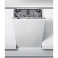 Lave-vaisselle Tout-intégrable WHIRLPOOL - WSIC3M17-0