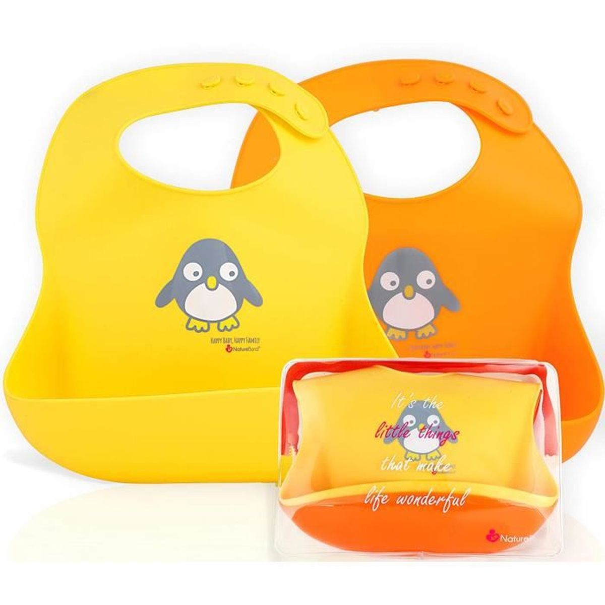 Bavettes Pour Bebes Lot De 2 Bavoir Avec Recuperateur En Silicone Souple Etanche Leger Impermeable Pour Ramasser Miettes Cdiscount Puericulture Eveil Bebe