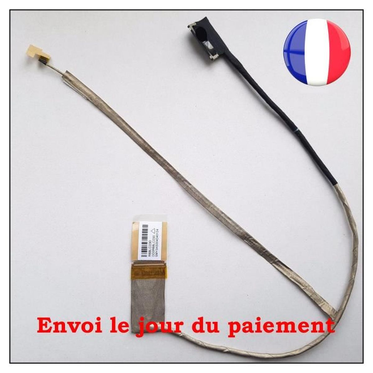 Dalle écran Tactile 15,6 Pouces LED 1366x768 - Compatible M44818-001, Garantie 1 An