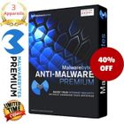 LOGIC LINE Malwarebytes Premium - Clé de Licence Authentique à vie - 3 Appareils